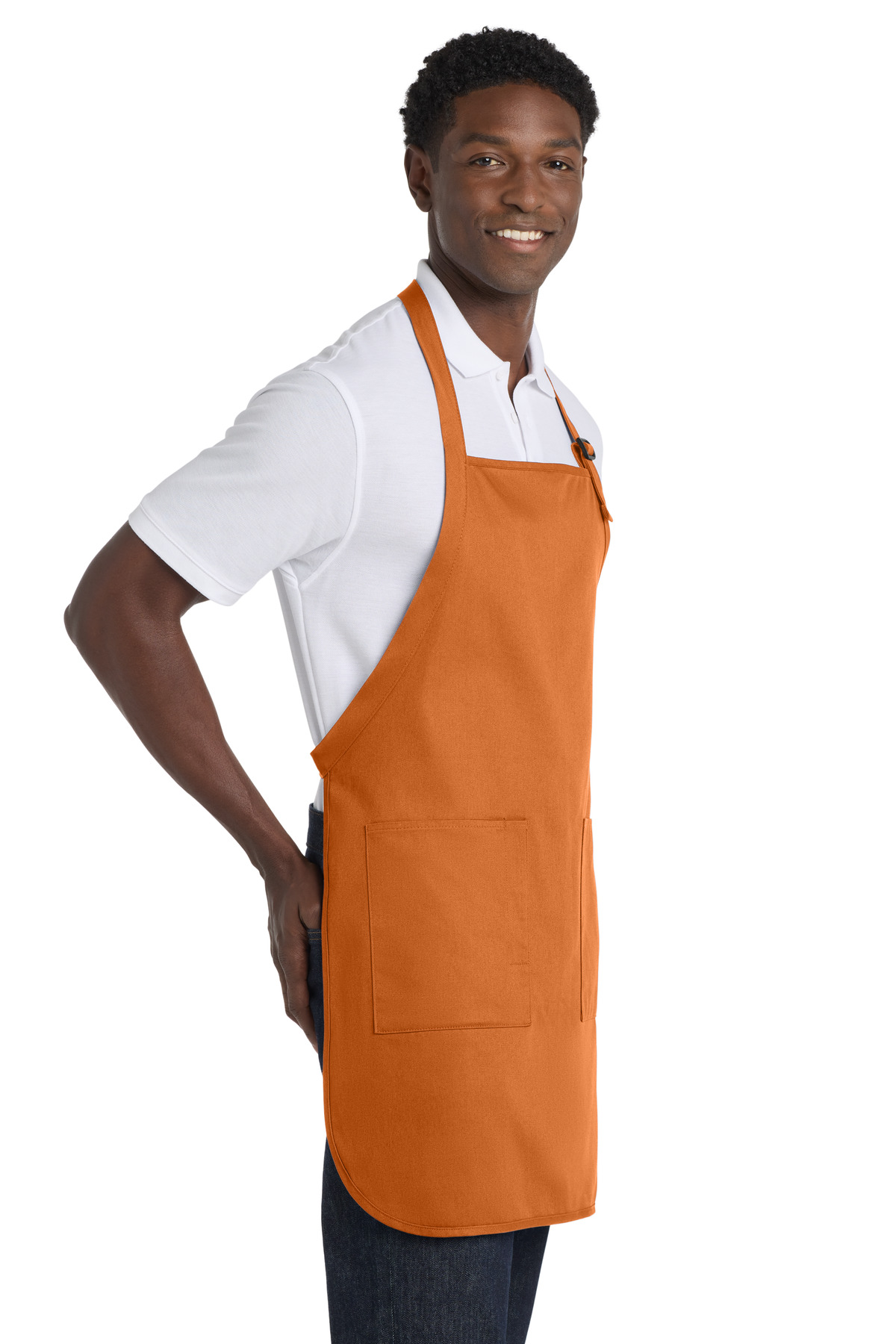 Port Authority Full-Length Apron with Pockets. A500 72