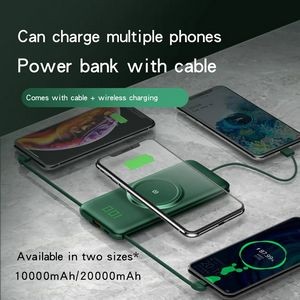 10000Mah 15W Wireless Powerbank Fast Charger With Cable 4