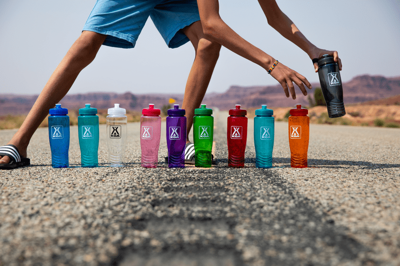 SAHARA 28 oz. Eco-Polyclear™ Sports Bottle with Push/Pull Lid 34