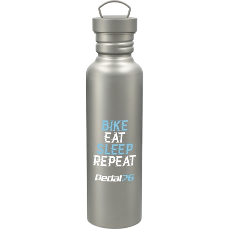 Griffen Titanium Sport Bottle 25oz, custom water bottle with logo imprint 7