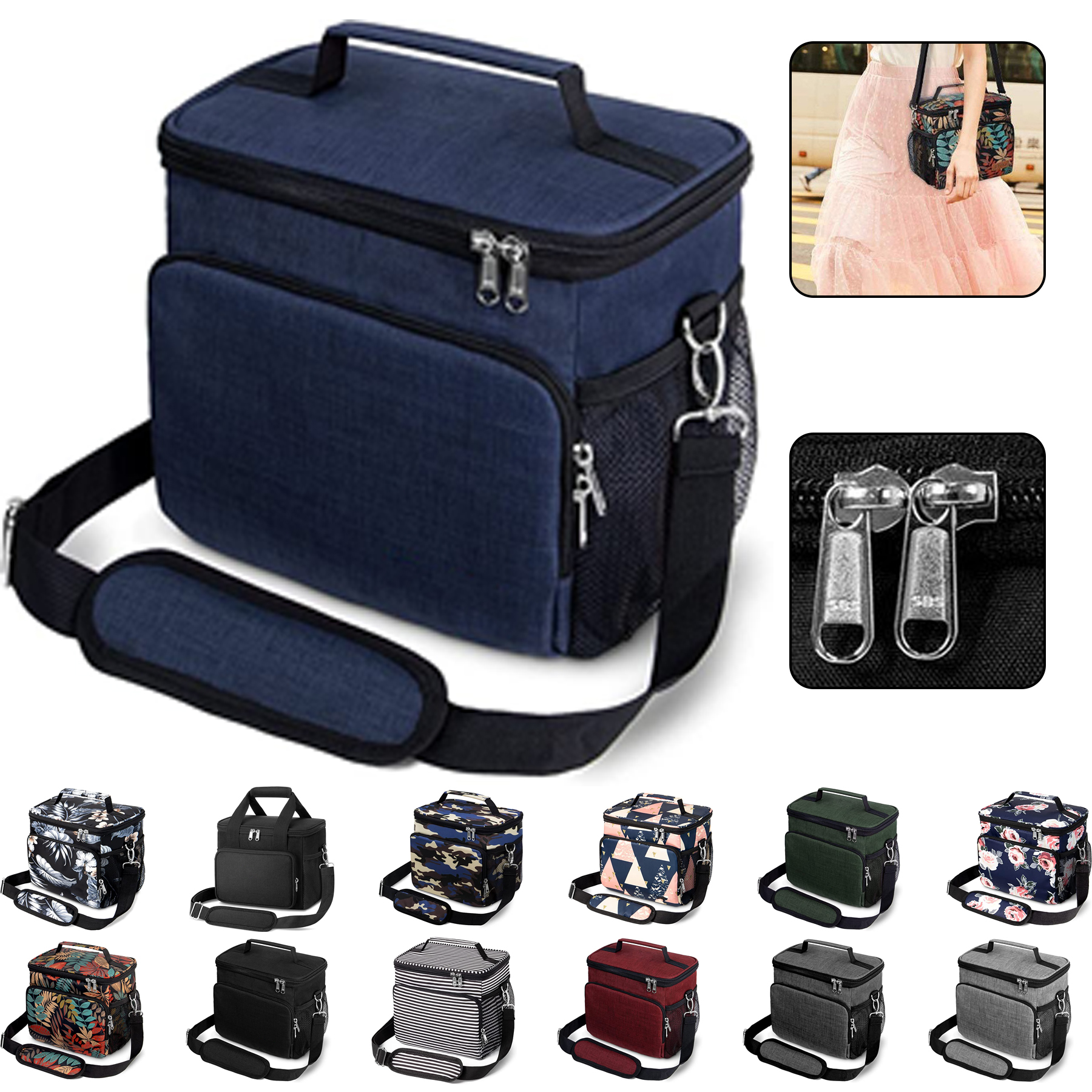 12-Can Cooler Lunch Bag 1