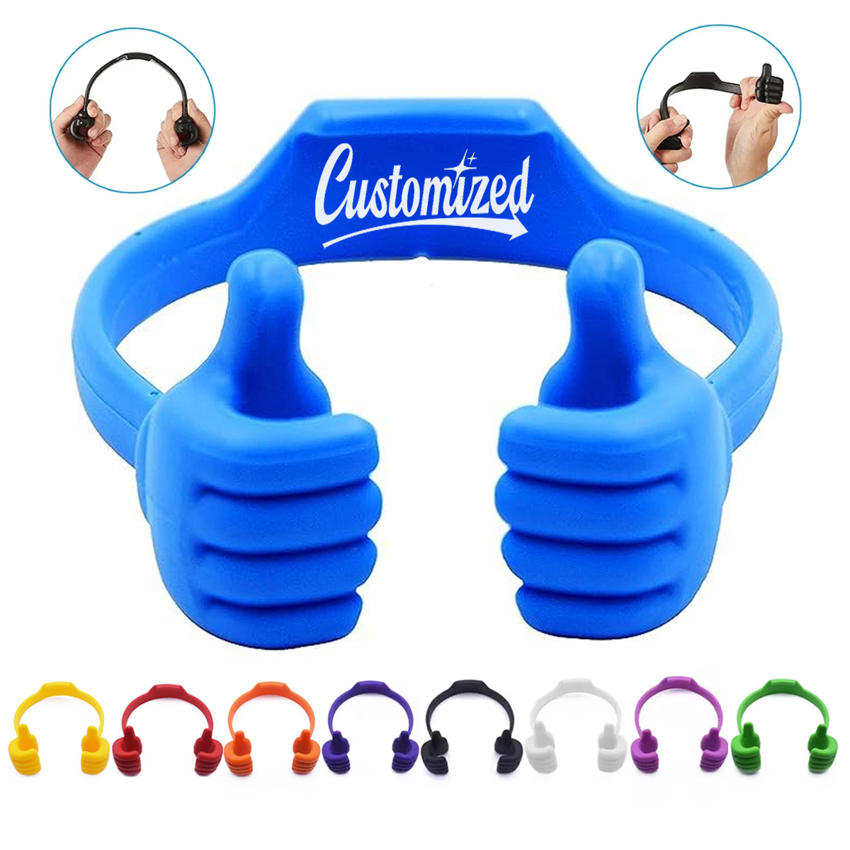 Thumbs Up Flexible Phone Stand for Desk or Promo Use 10