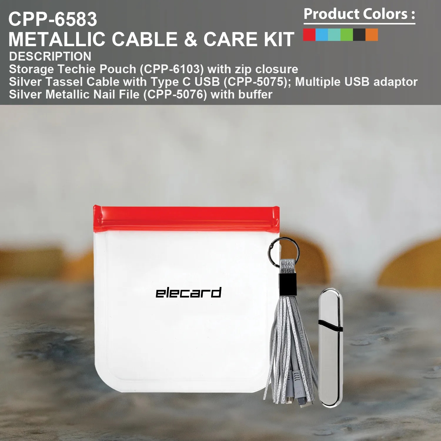 Metallic Cable & Care Kit 3
