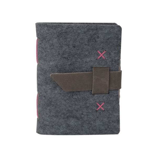 Harlequin Felt Journal 94