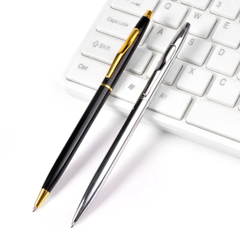 Slim Twist Mechanis Metallic Ballpoint Pens 4