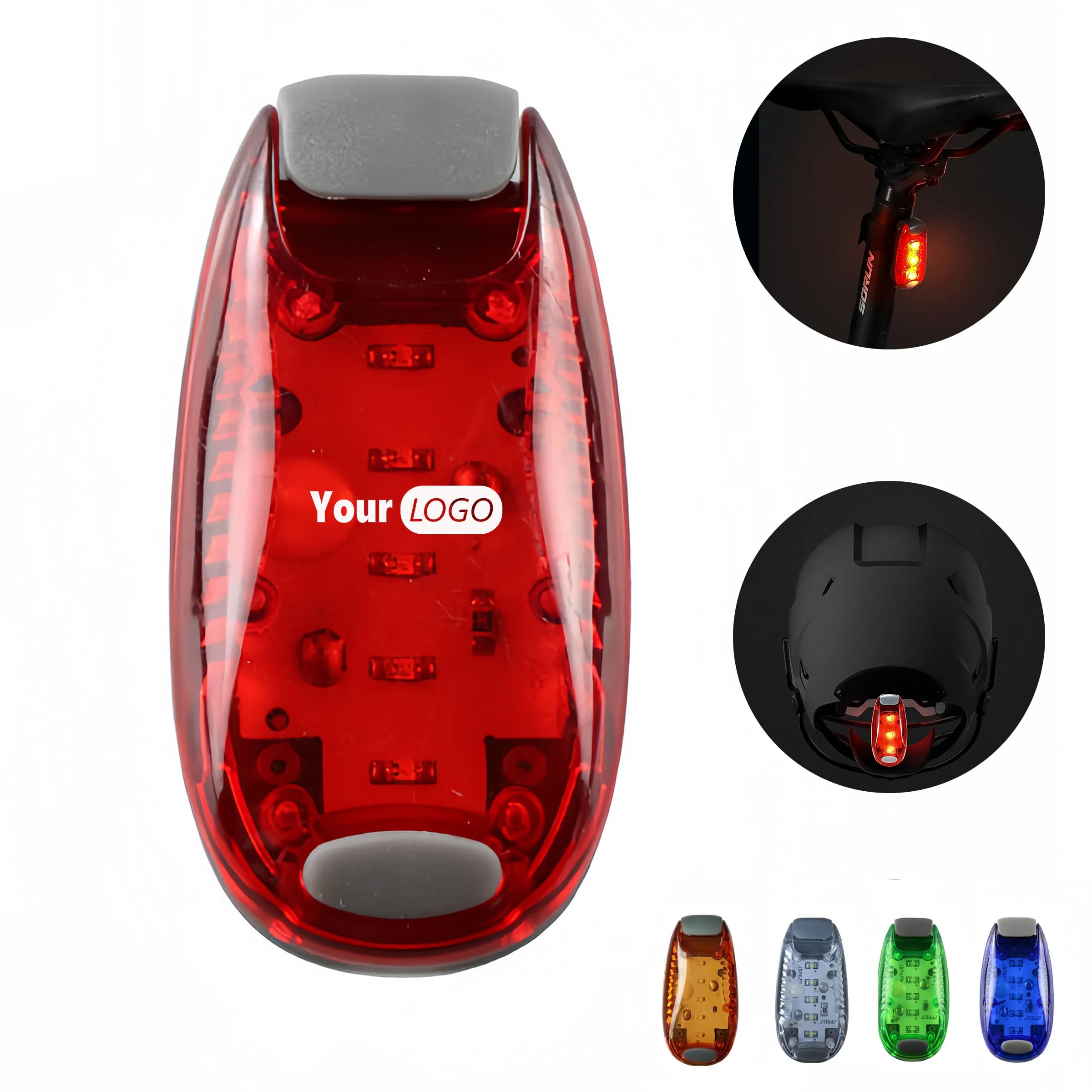 Plastic Night Warning Light Backpack 8