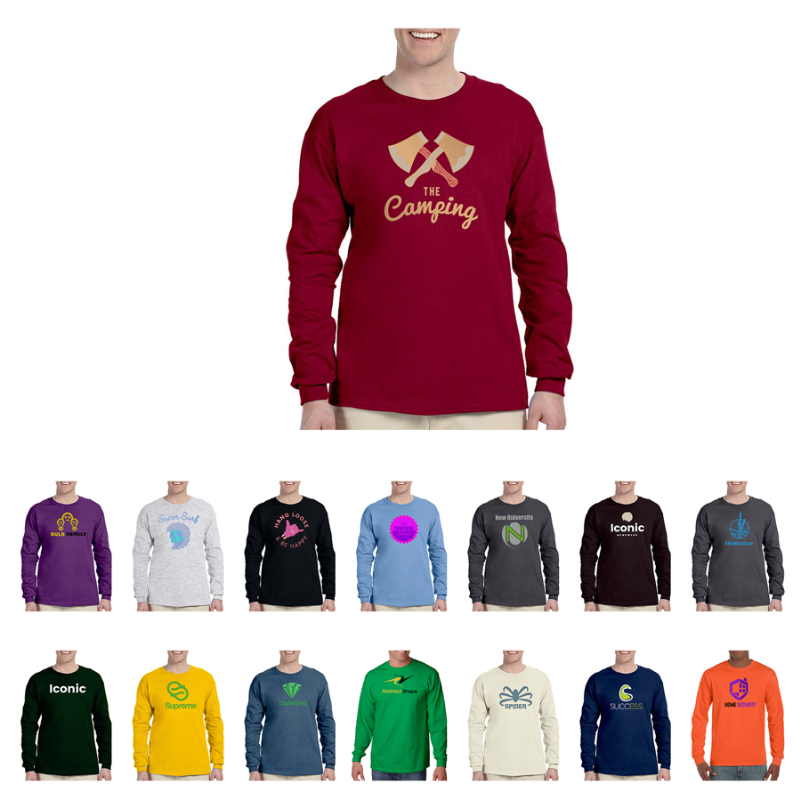 Gildan Ultra Cotton Long Sleeve T-shirts 2