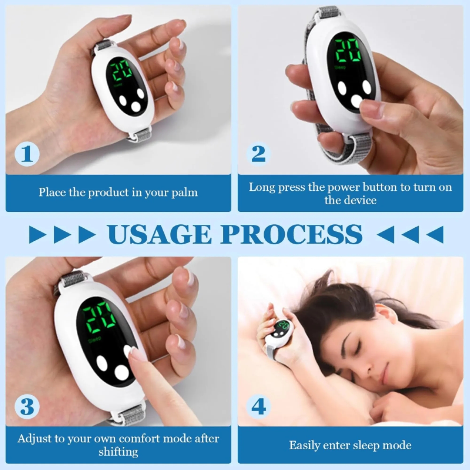 Portable Sleep Support Device With Display 2