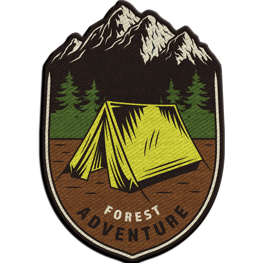 Dye Sublimation Patch - 5.5" Wide