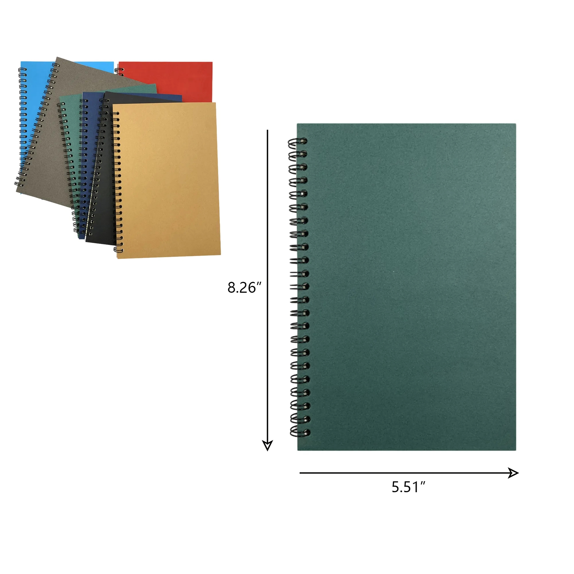 A5 Spiral Coil Notebook 5