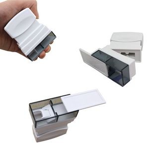 Ergonomic Hand Press Pill Case With Built In Cutter And Splitter 6