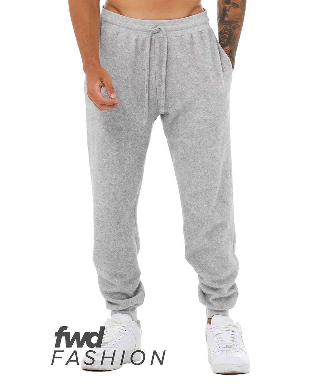 Unisex FWD Fashion Sueded Fleece Joggers - 3327 12