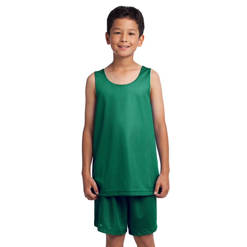 Sport-Tek Youth PosiCharge Classic Mesh Reversible Tank. 11