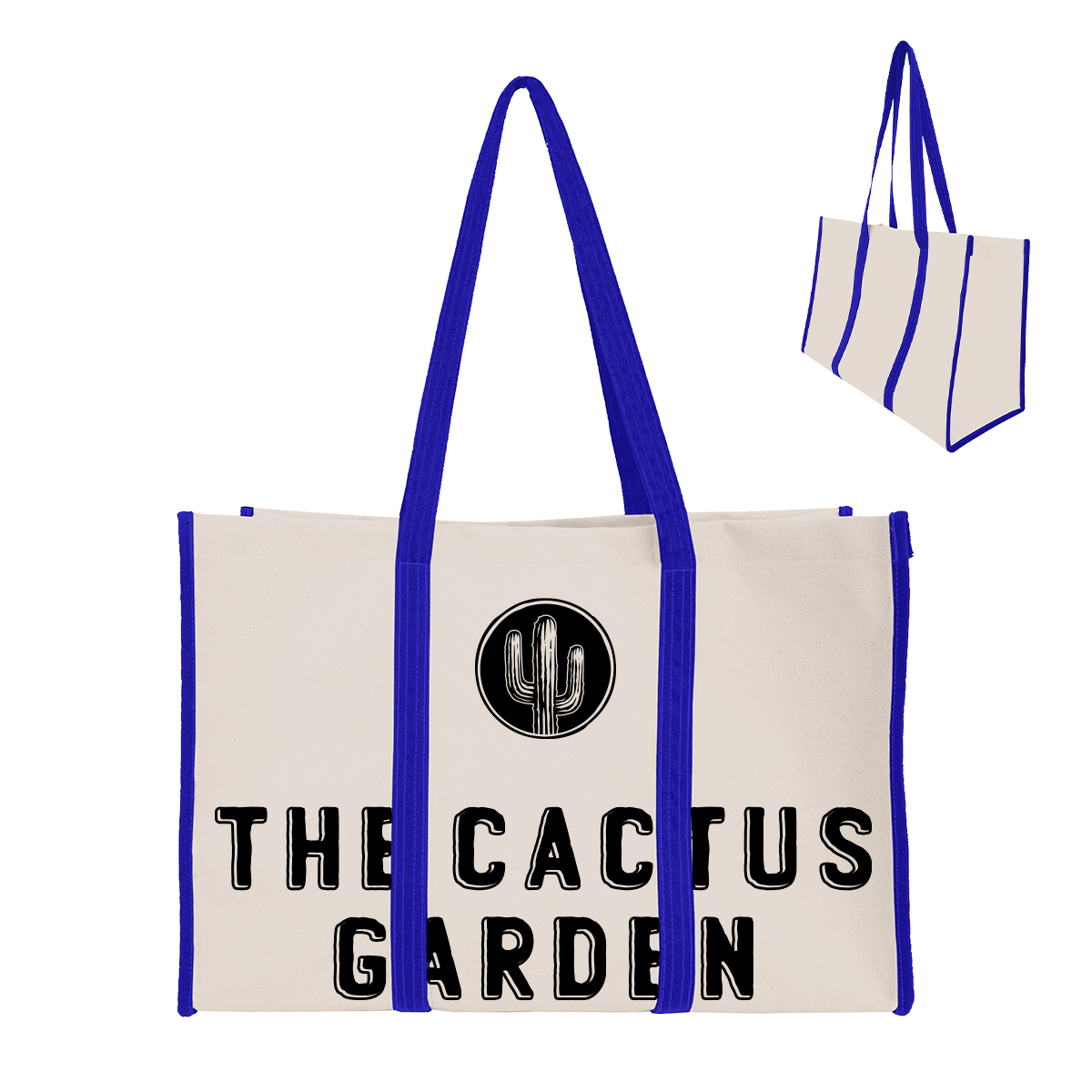 Recycled Canvas Wrap Around Tote Bag 4