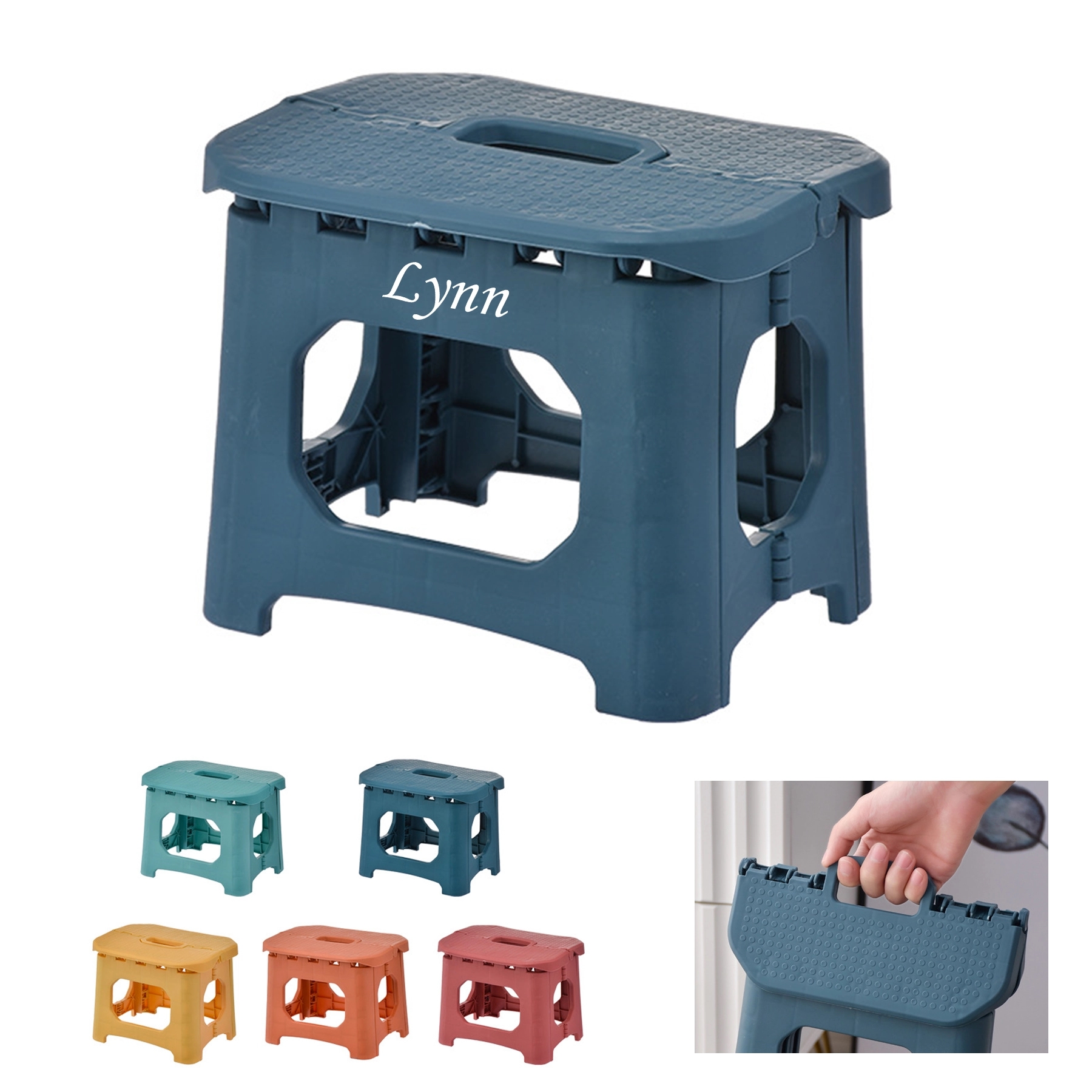 Folding Plastic Stool 1