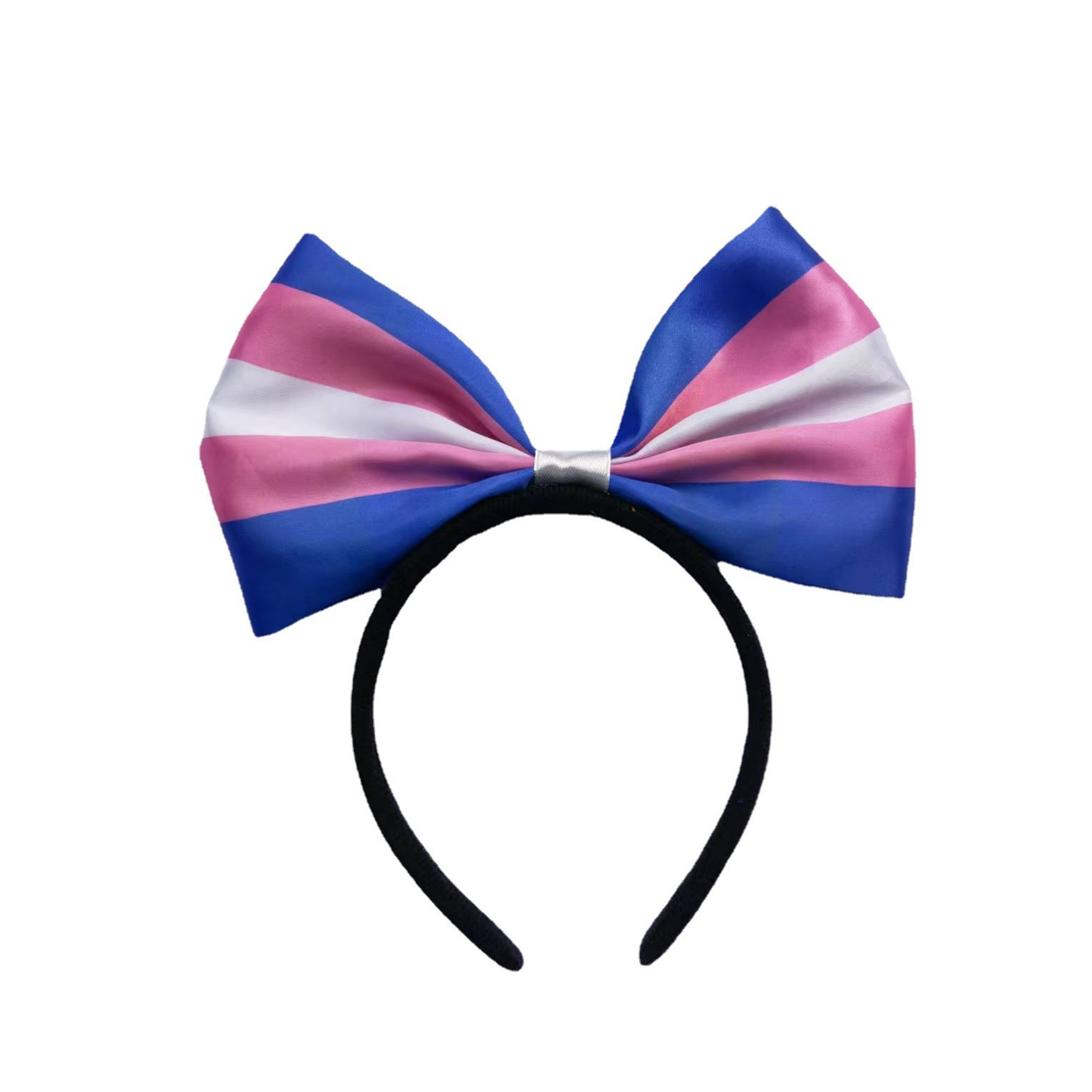 Rainbow Bowknot Headband (direct import) 3