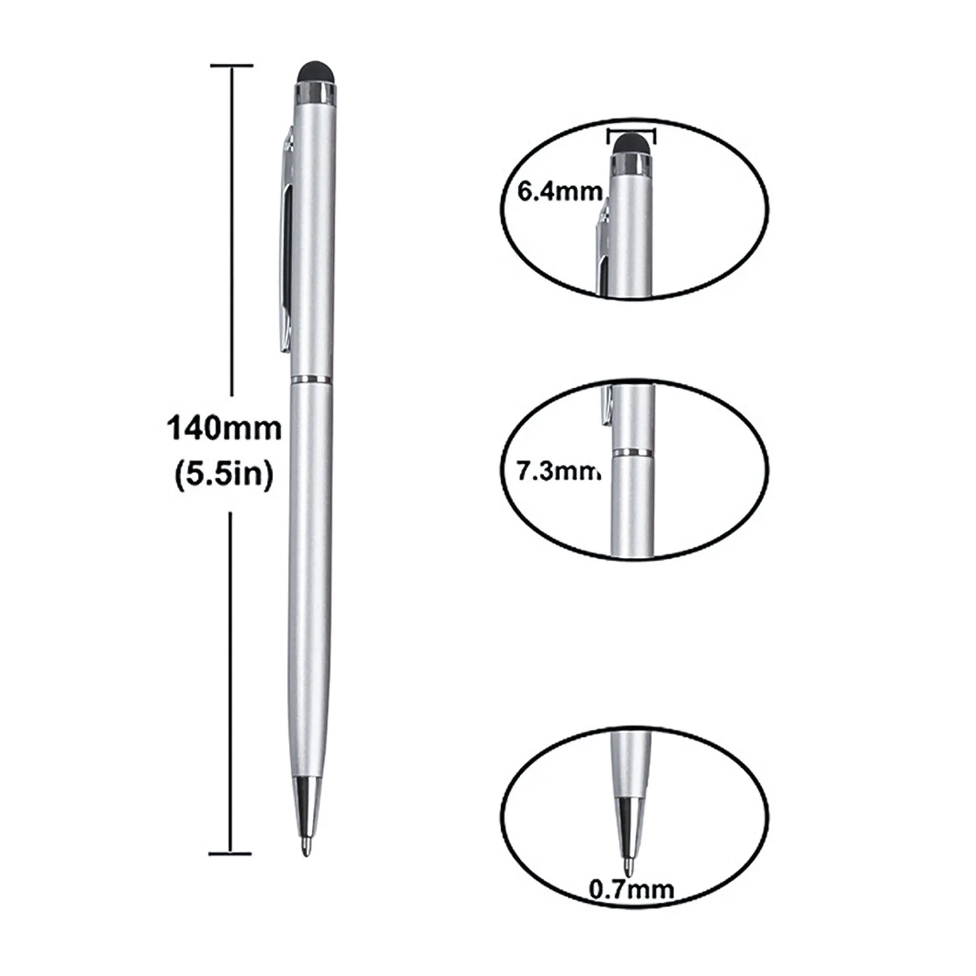 Brass Stylus Ballpoint Pen 2
