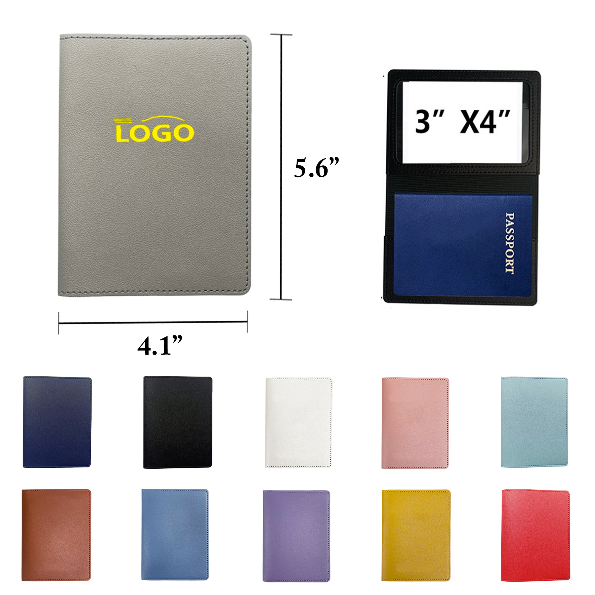 PU Leather Passport Holder 11