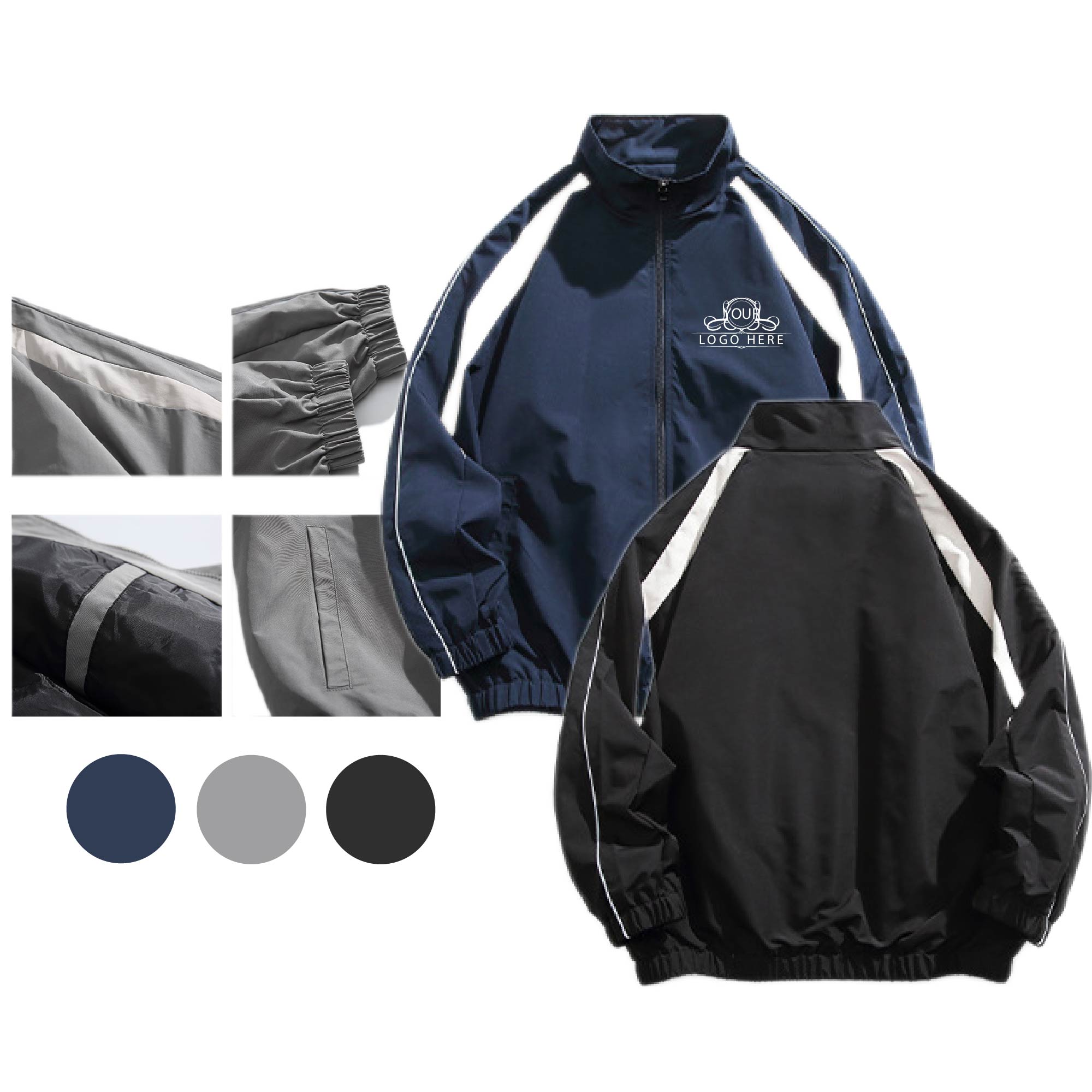 Zip Track Jacket 2