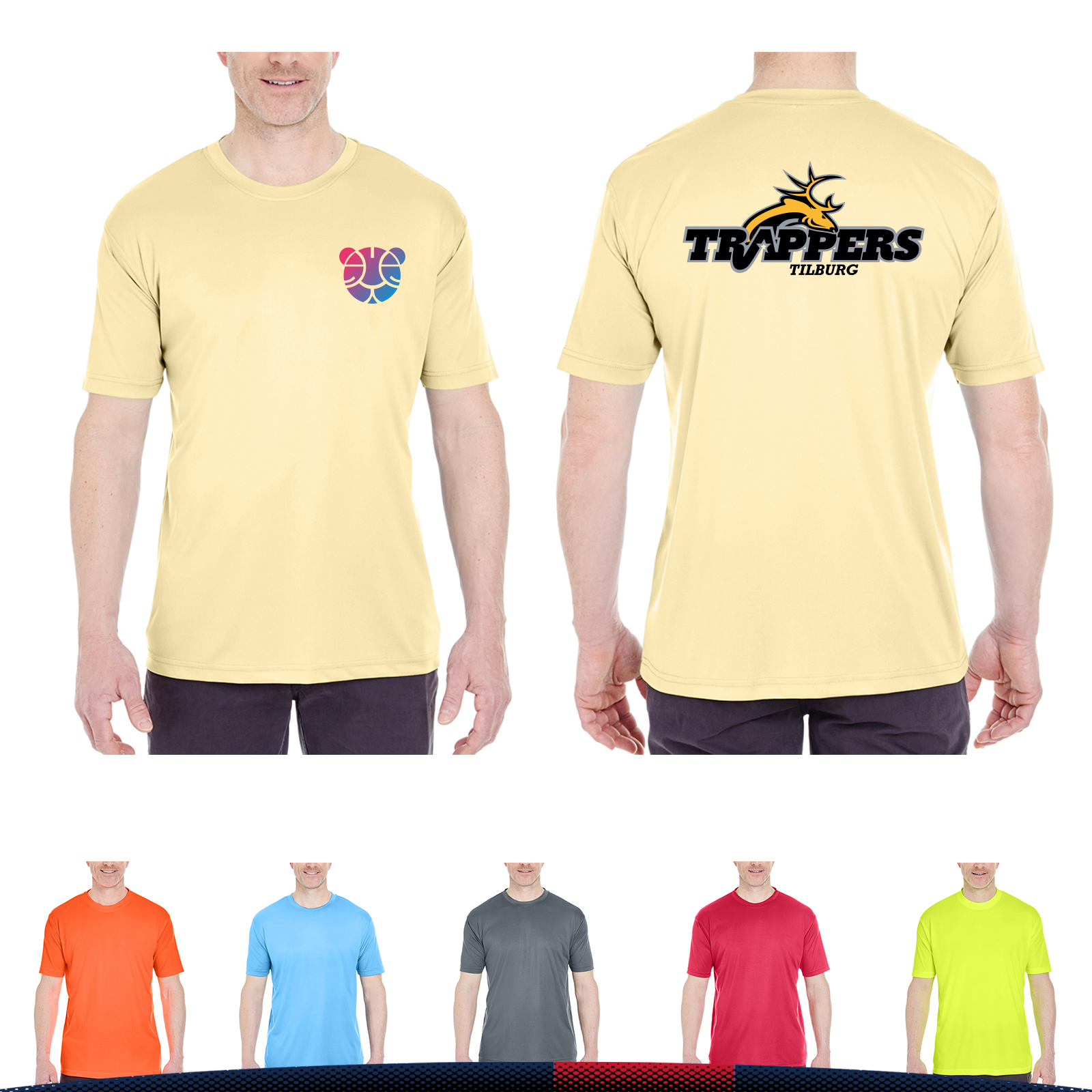 UltraClub® Men's Sports Shirts 1