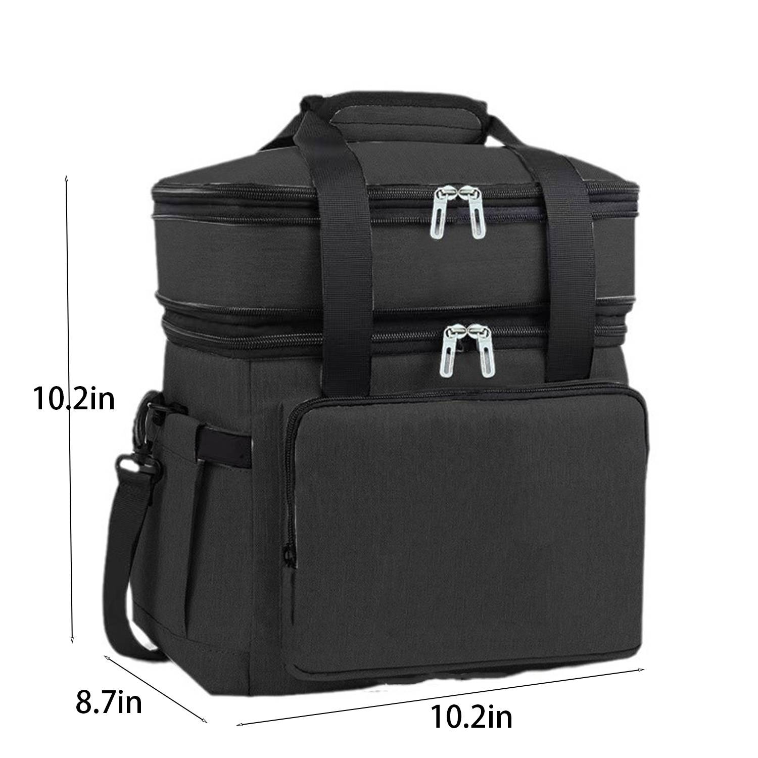 18L Oxford Insulated Lunch Cooler Bag for Outdoor Picnic 6