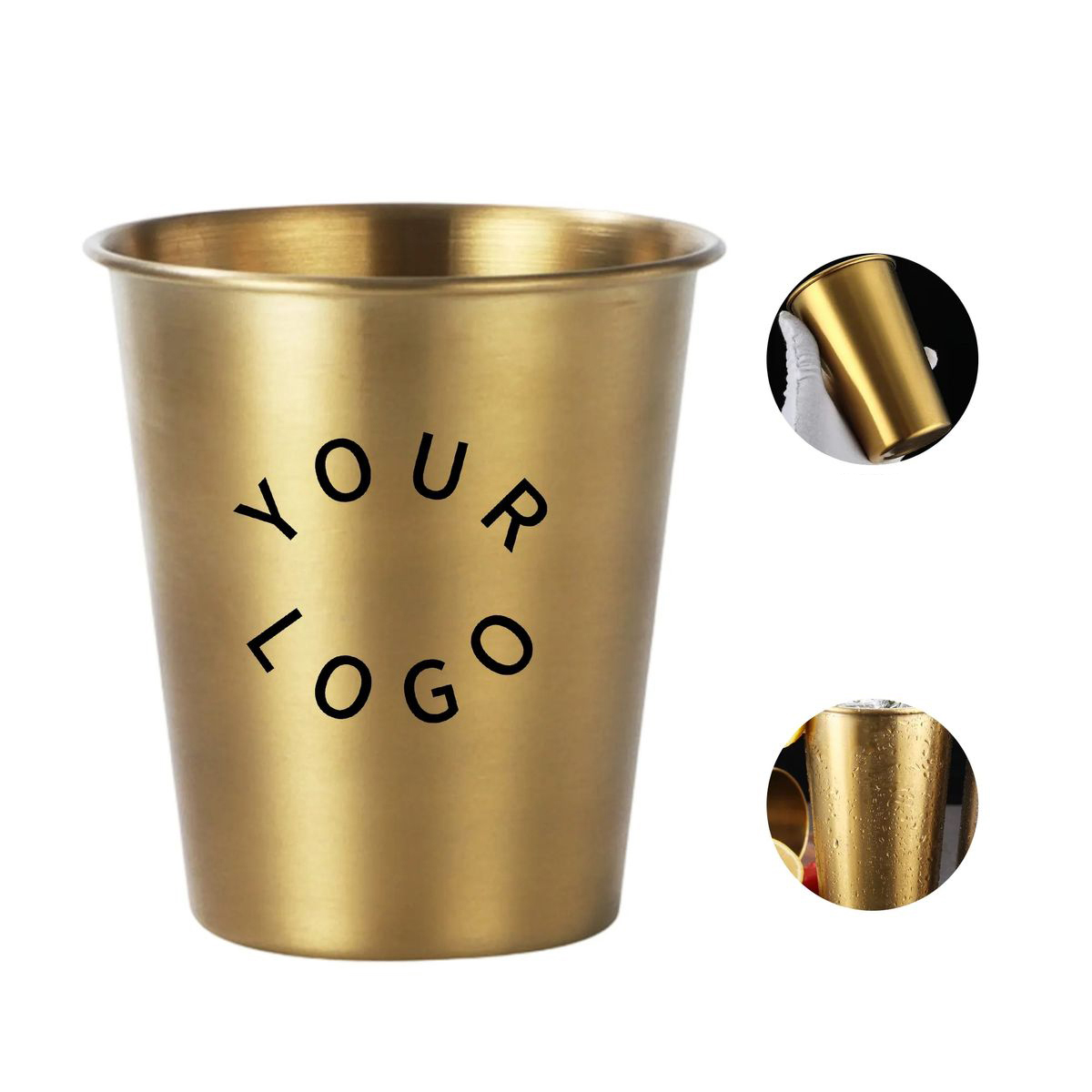 3.5 Inch Metal Cup for Outdoor Camping Use 2
