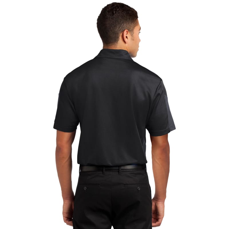 Sport-Tek PosiCharge Active Textured Colorblock Polo. 21