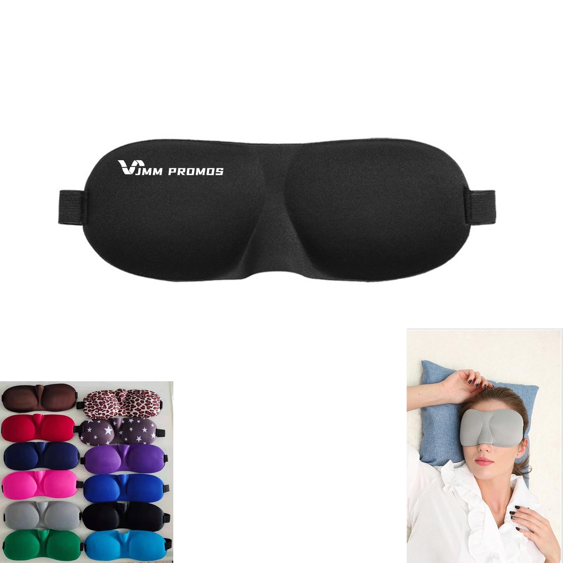 Side Sleeper 100% Blackout 3D Eye Mask 1