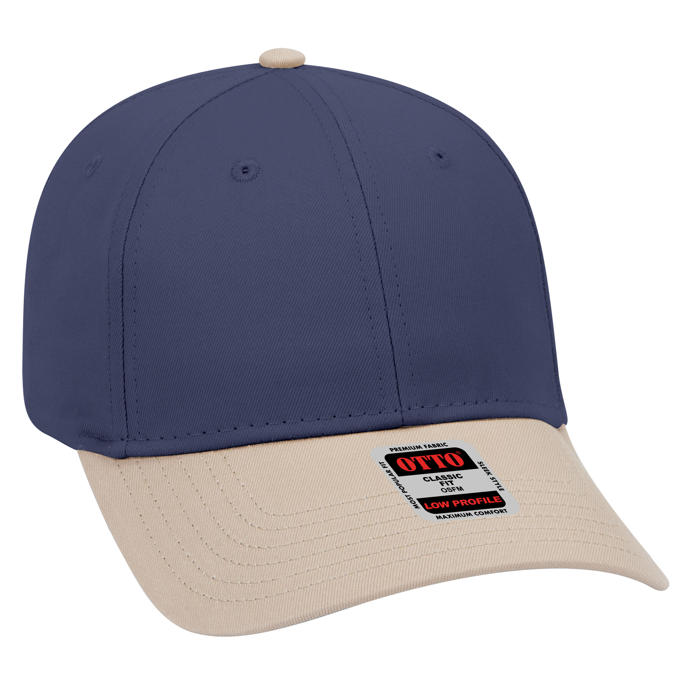 OTTO CAP® 6 Panel Low Profile Baseball Cap 33