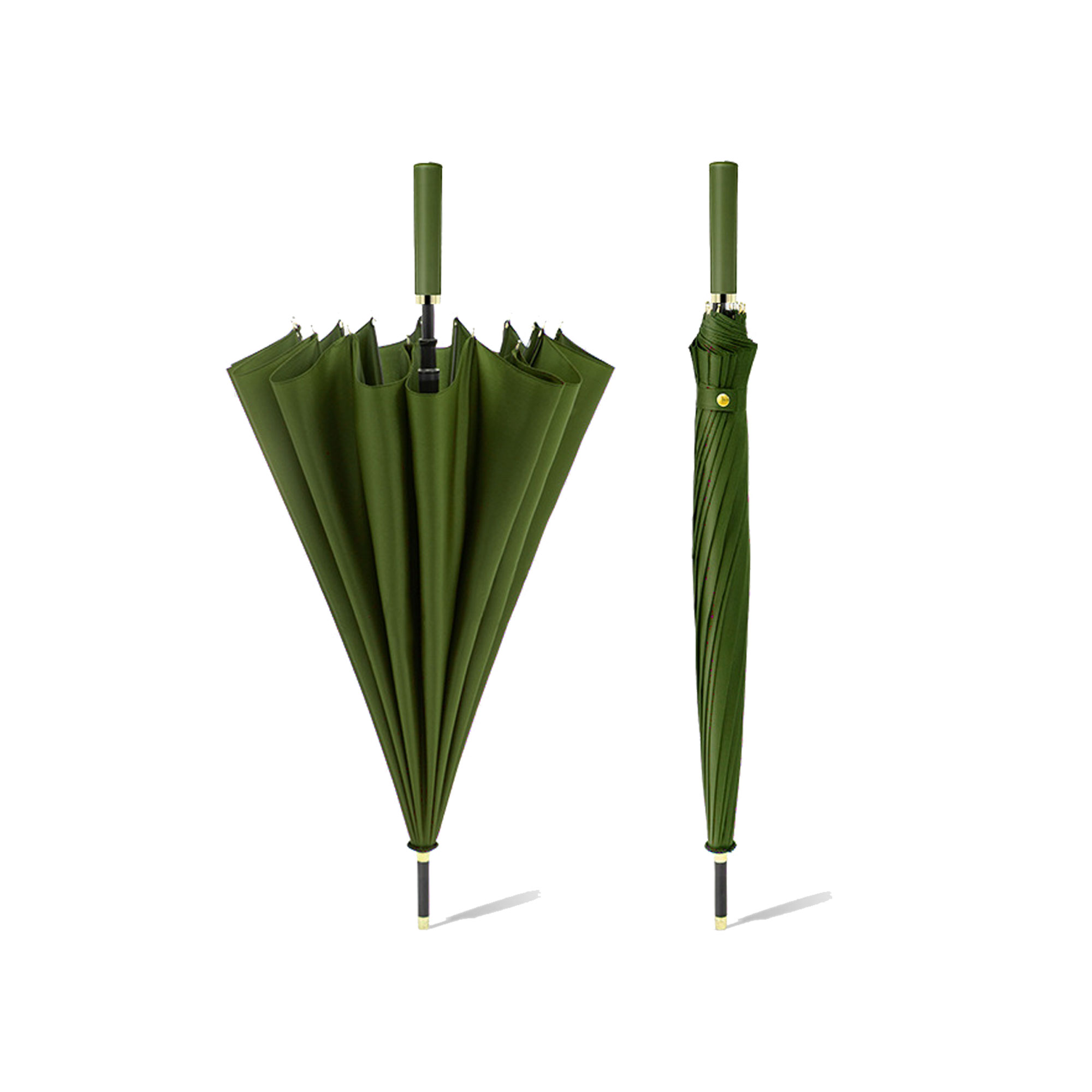 16 Rib Automatic Long Handle Umbrella 2