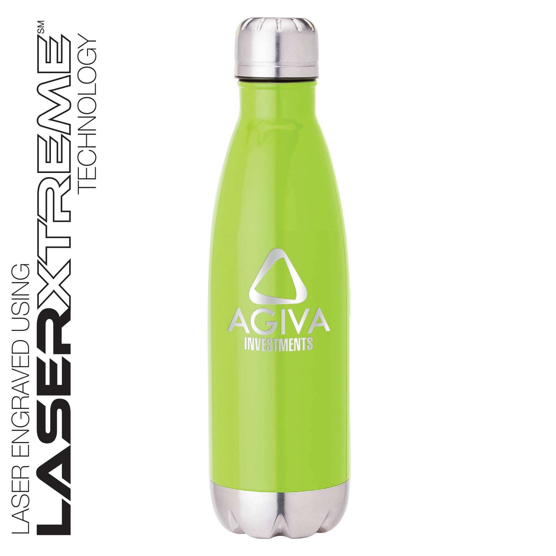 Solana 17 oz. 304 Stainless Steel Vacuum Bottle with Copper Lining 25