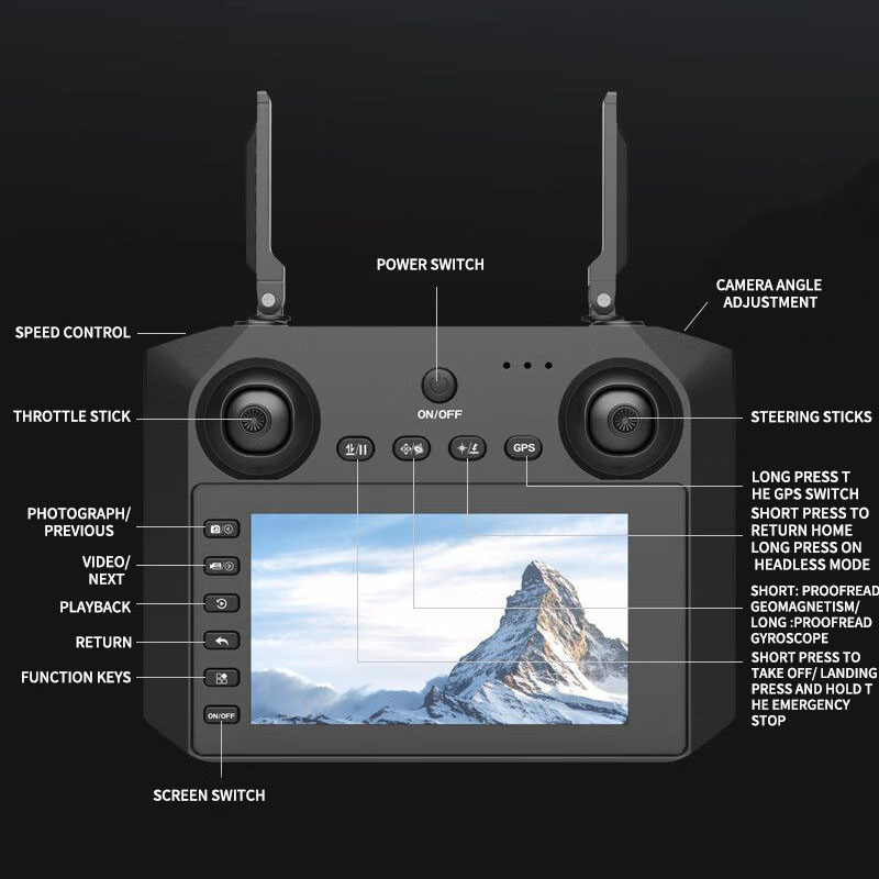 HD Aerial Photography Drone with Laser Obstacle Avoidance 4