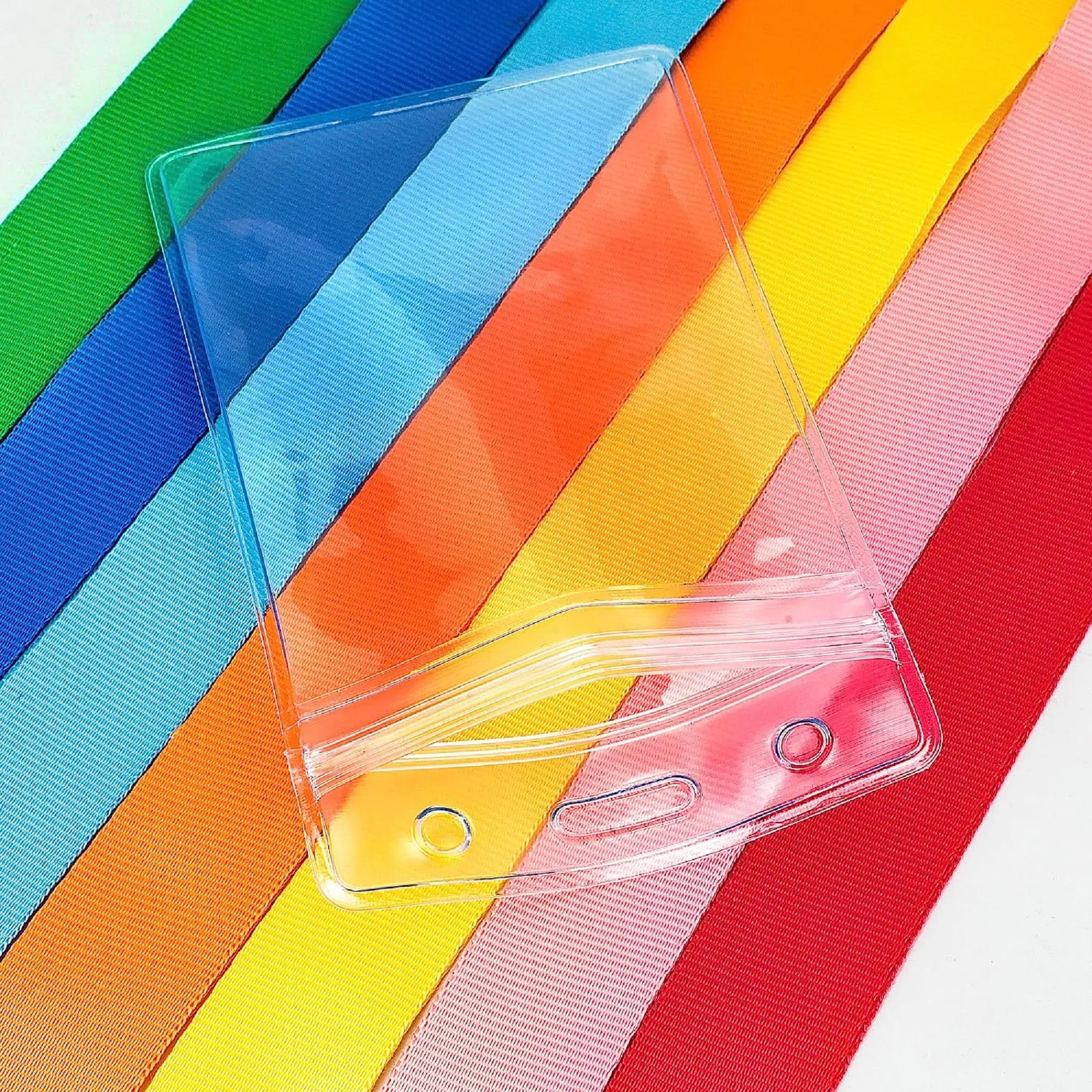 Lanyards With Clear ID Card Badge Holder 2