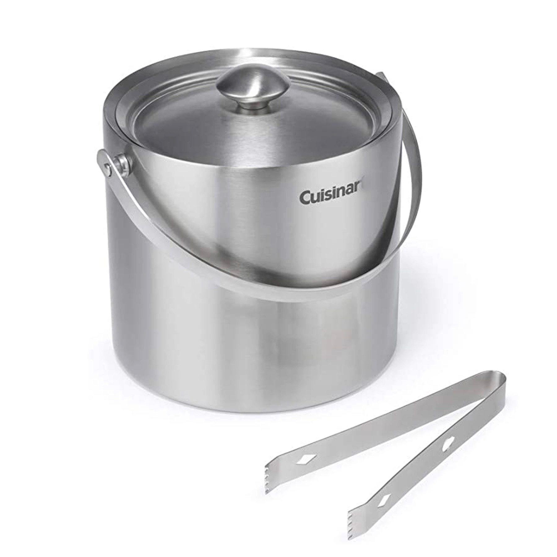 Double Wall Stainless Steel Insulated Ice Bucket With Lid 3