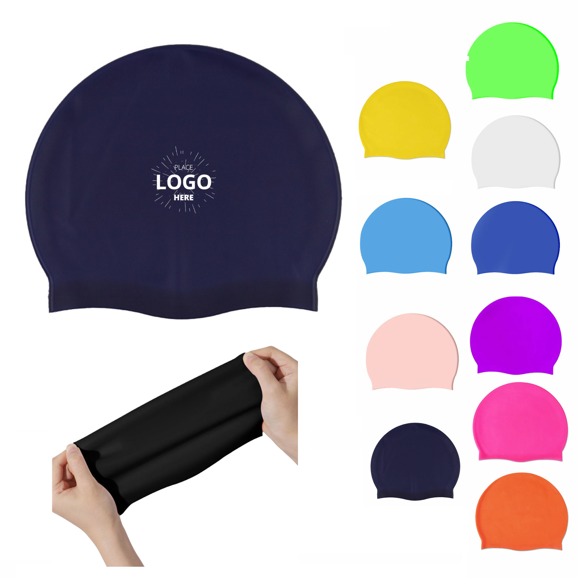 Silicone Swimming Caps 2