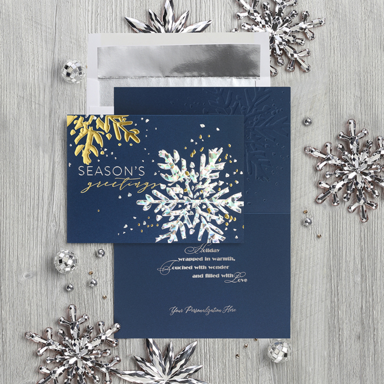 Midnight Snowflake Card 5