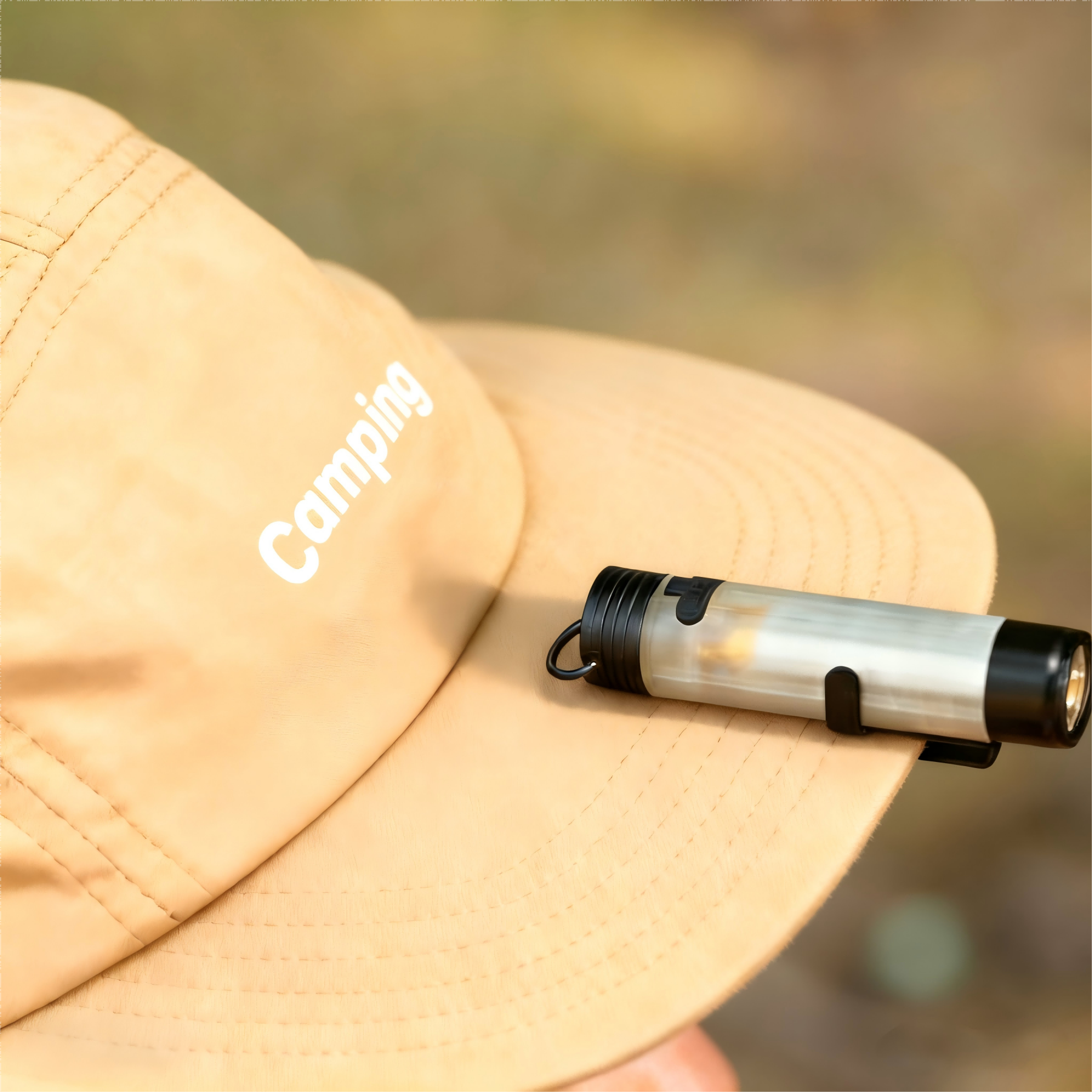 Functional Camping Flashlight Key Chain 9