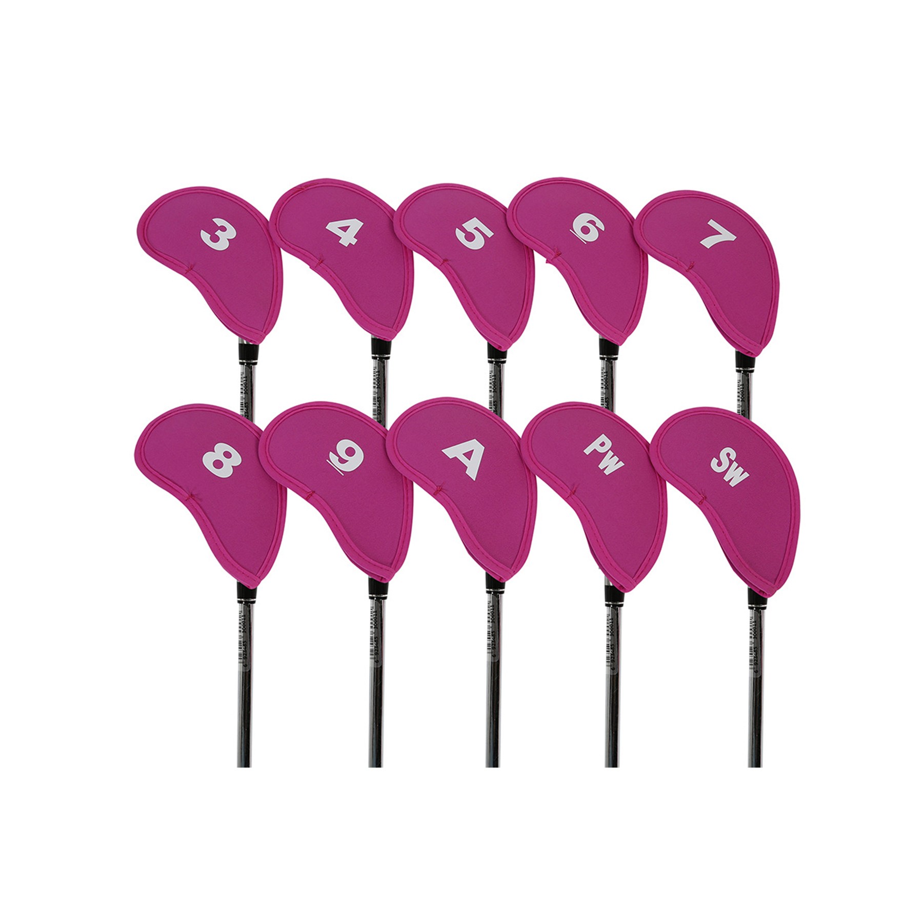 10pcs Golf Head Cover Set 8