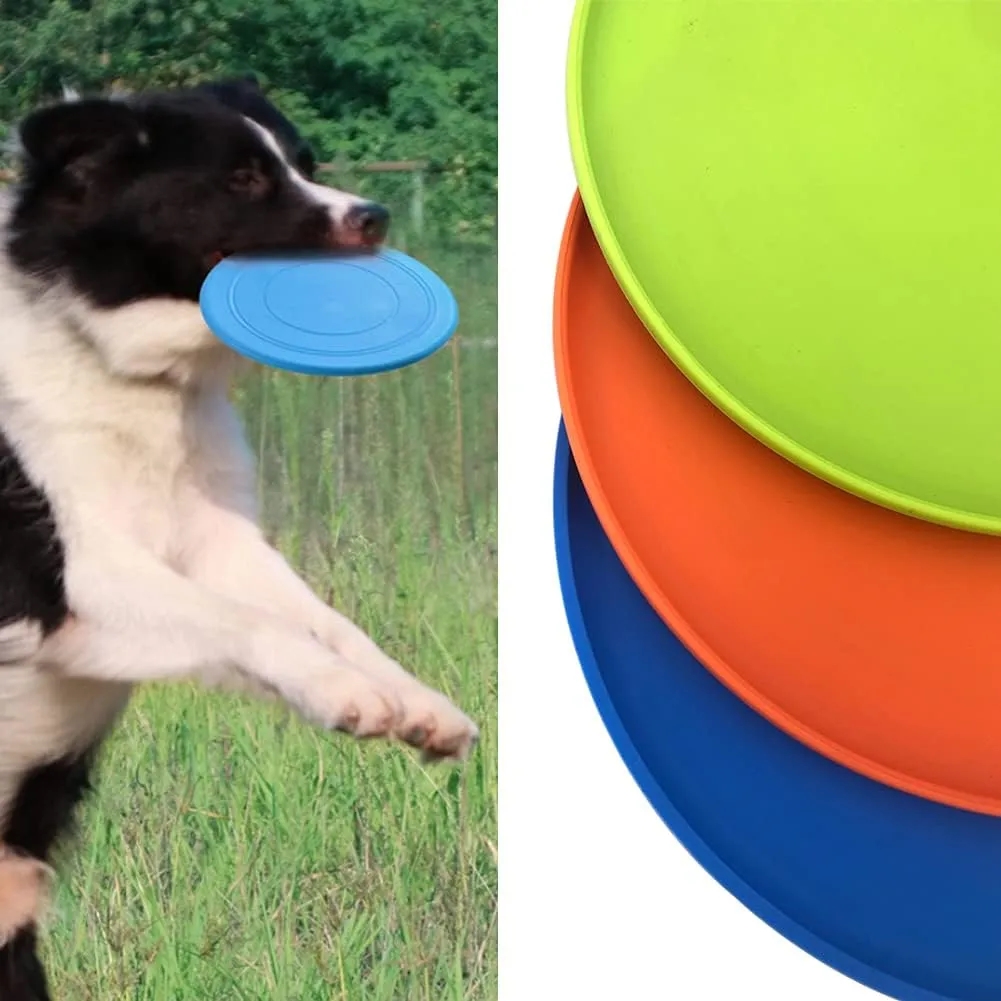 Soft Rubber Interactive Lightweight Flying Disc 2