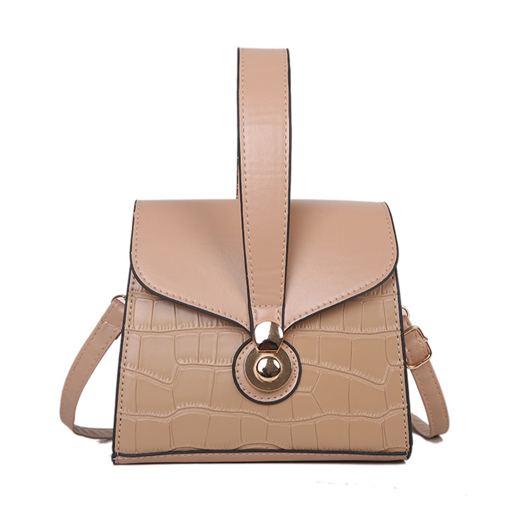 PU Niche design with a shoulder lock clasp cross-body bag 4