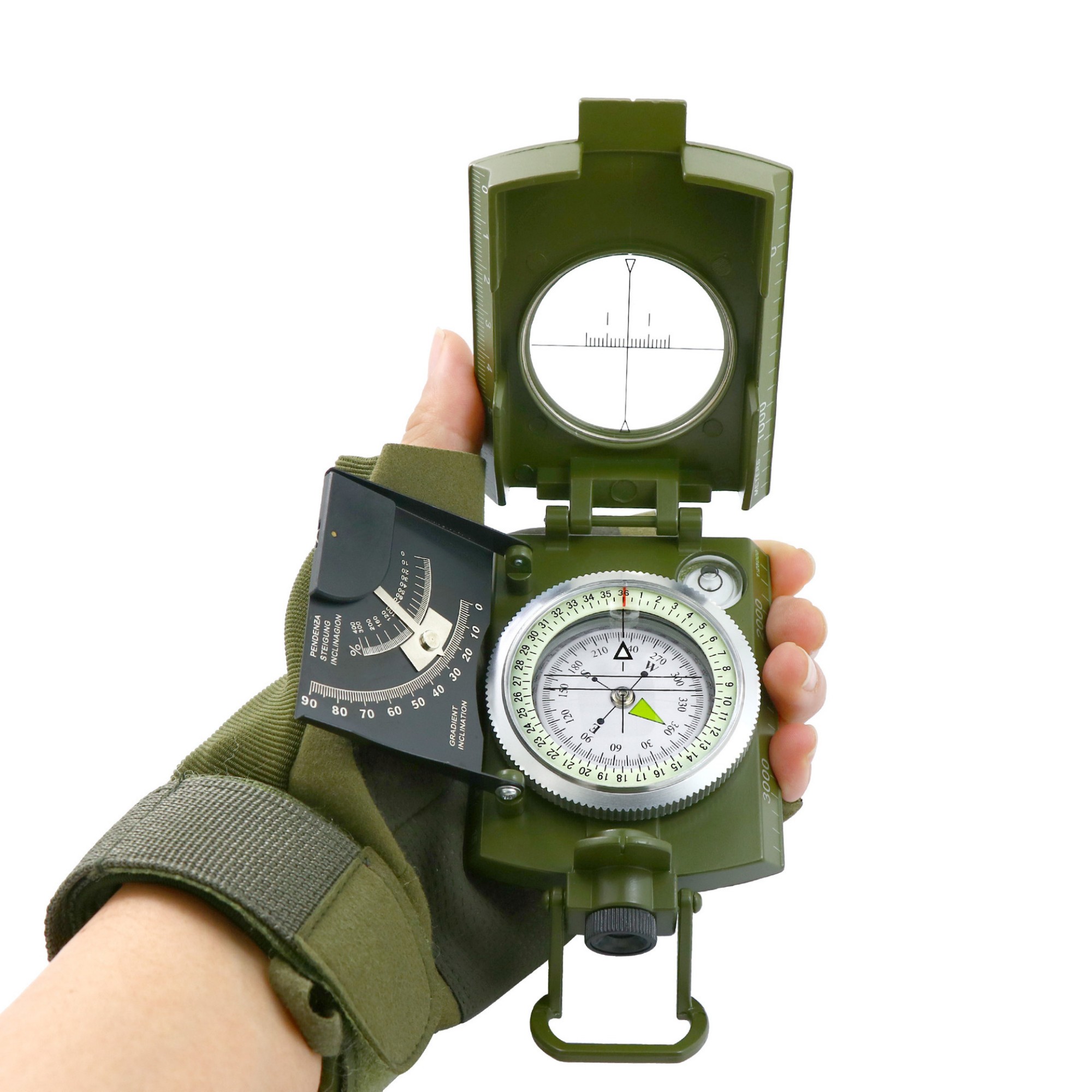 Military Grade Hiking Survival Compass 6