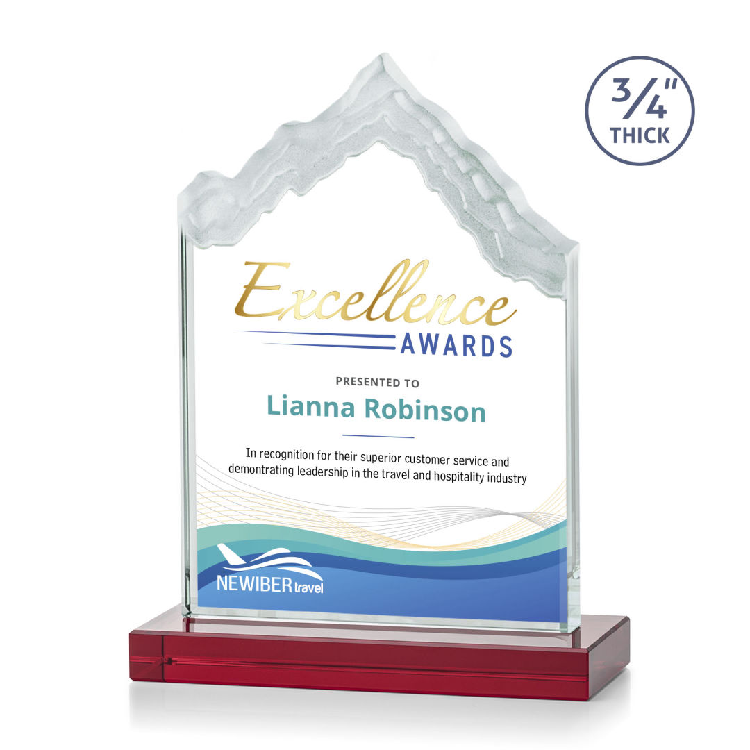 McKinley VividPrint™ Award - Red 4