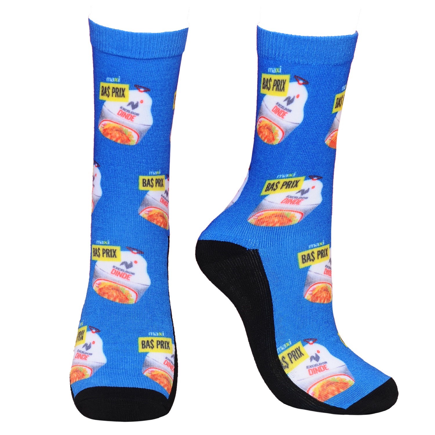 Crew 360 digital print socks sole with cushion loop