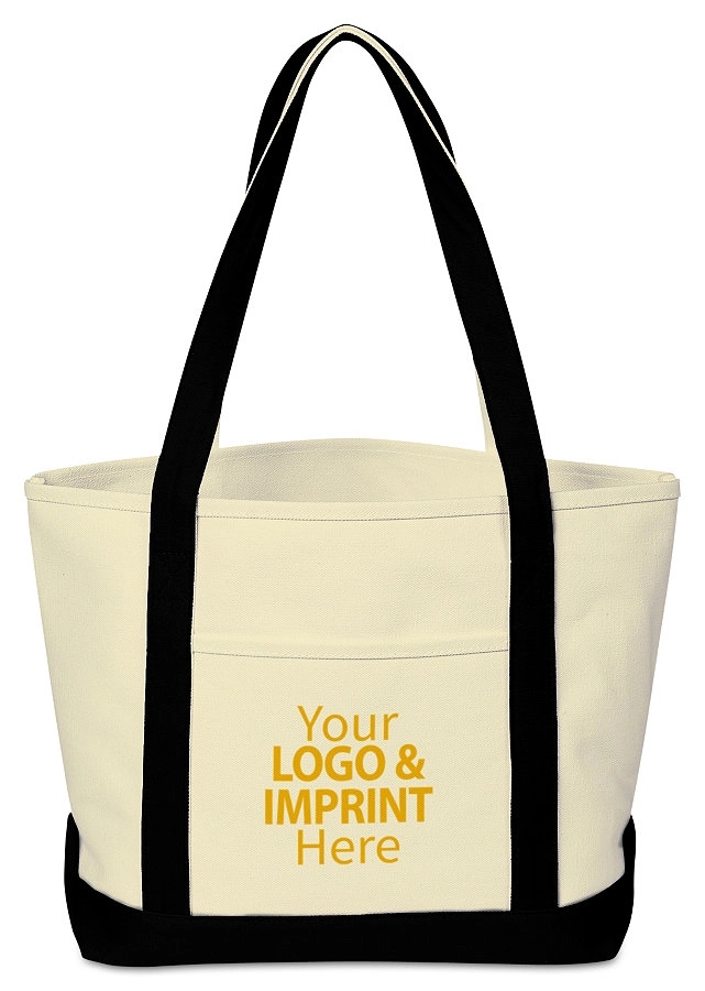 Canvas Tote Boat, custom tote bag with logo imprint 5