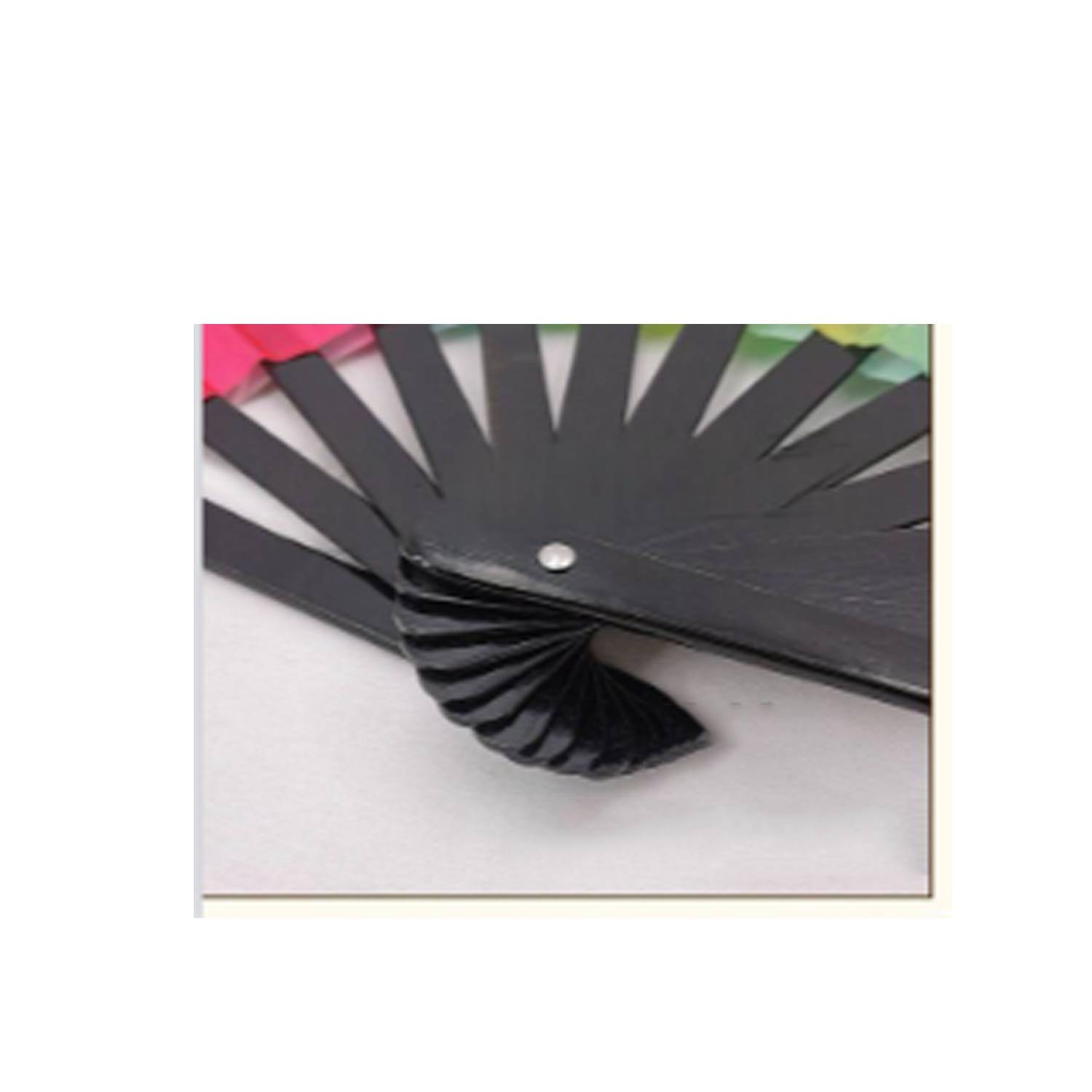 Rainbow LGBT Bamboo Rib Handheld Fans 8