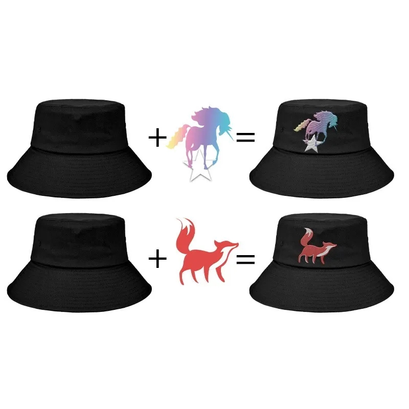 Custom Logo Bucket Hats Wholesale Bulk for Corporate Branding Promotions 2