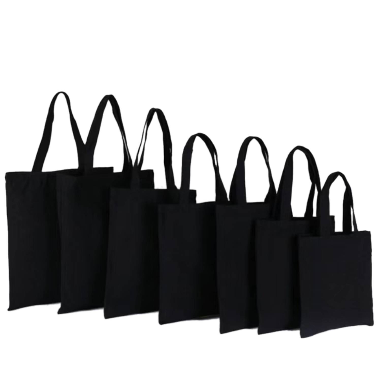 Customized portable canvas tote bag, custom tote bag with logo imprint 3