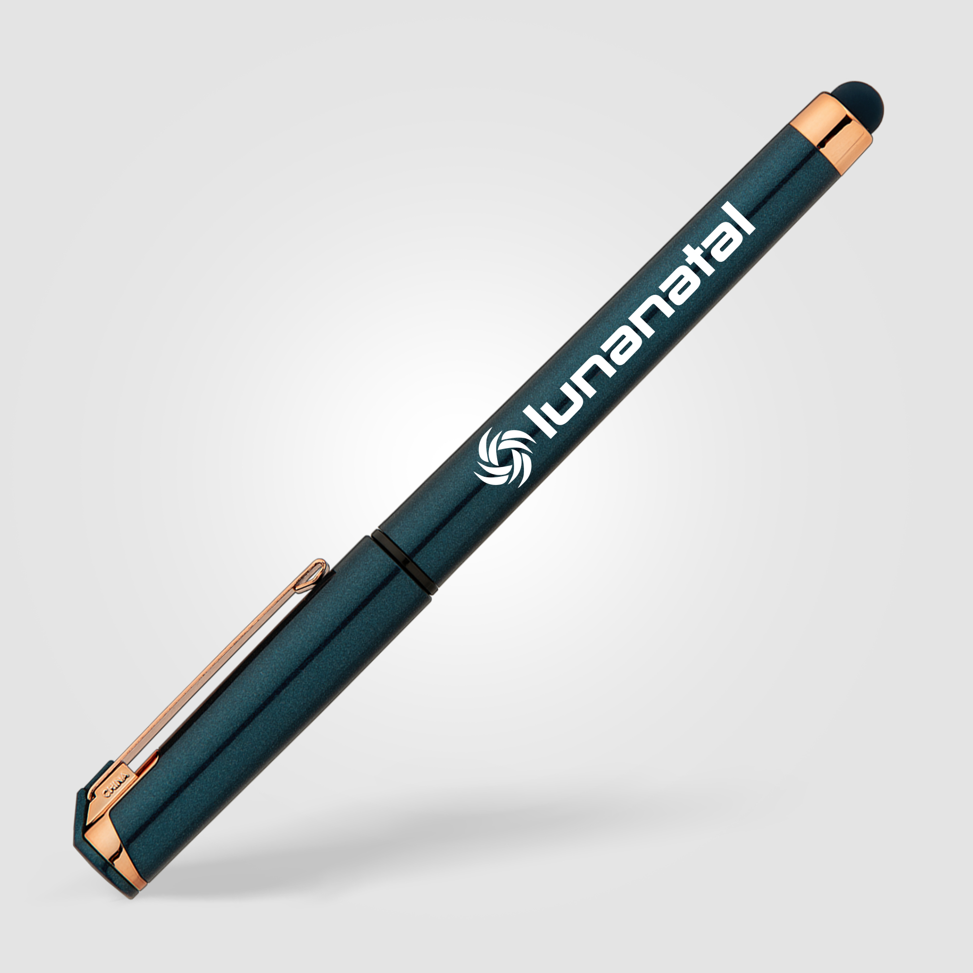 Islander Pearl Rose Gold Stylus Gel Pen 21