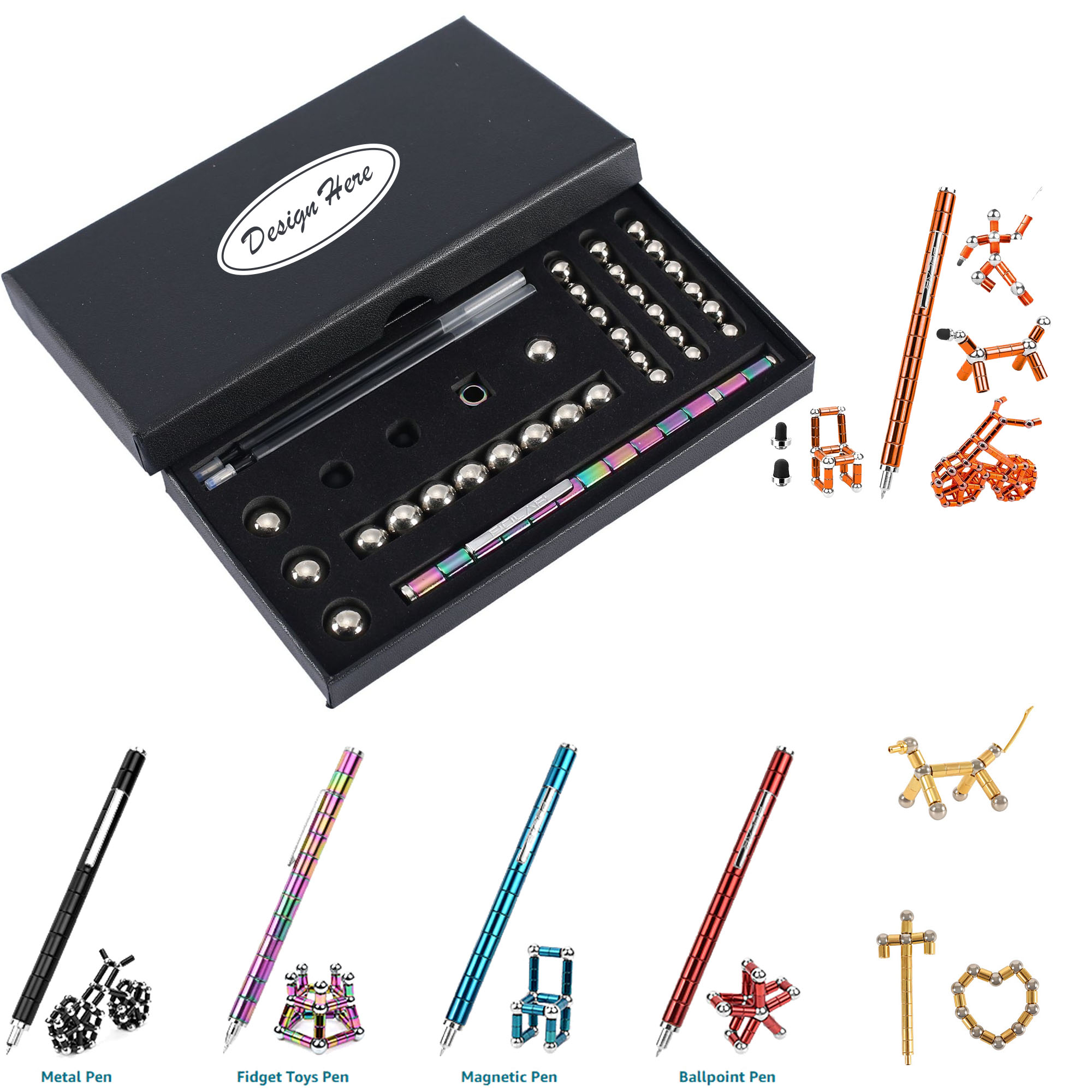 Multi-Function Magnetic Stress Relief Pen & Levitation Toy 4