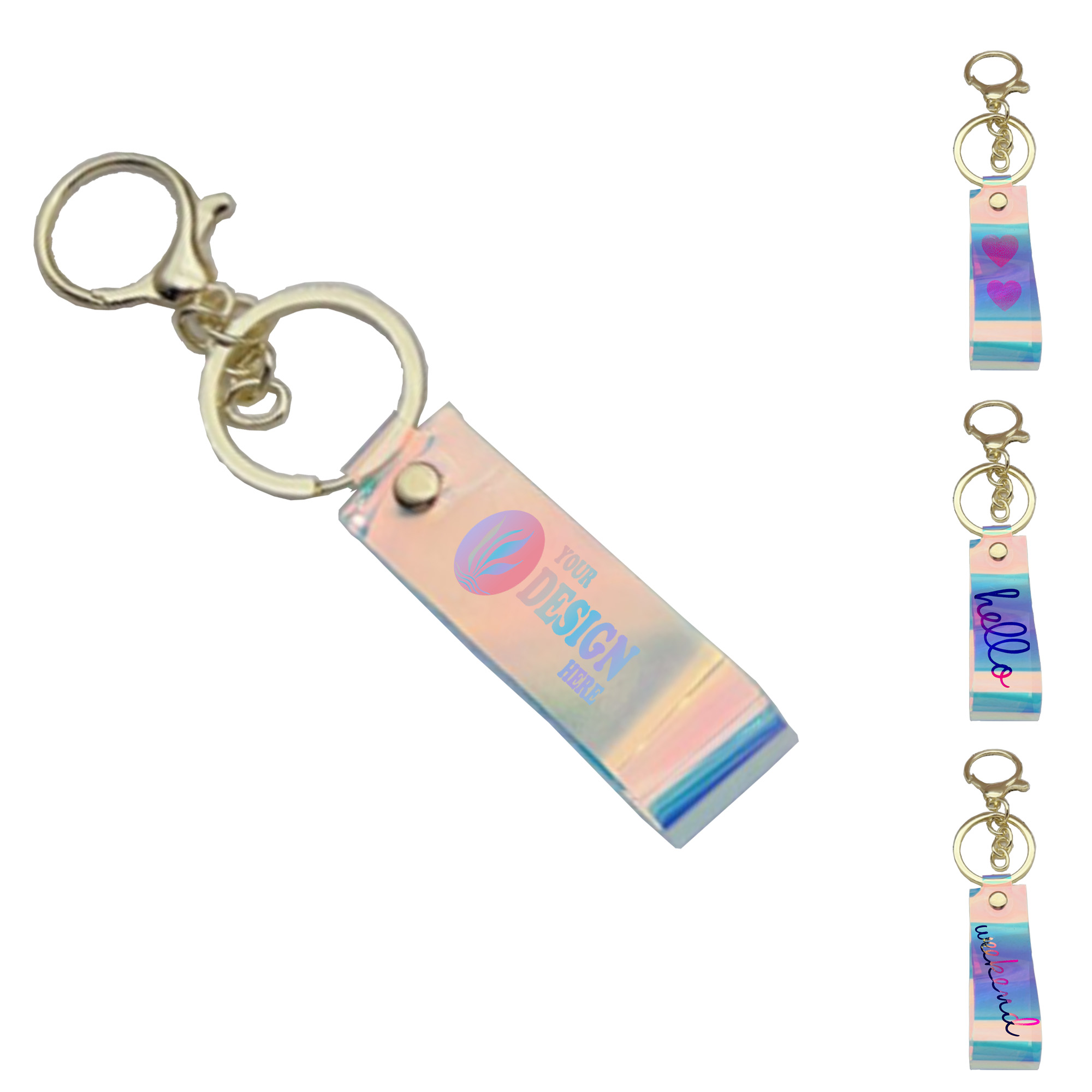 Colorful PVC Keychain 2